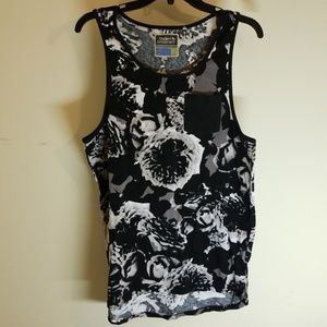 Modern amusement tank top for men